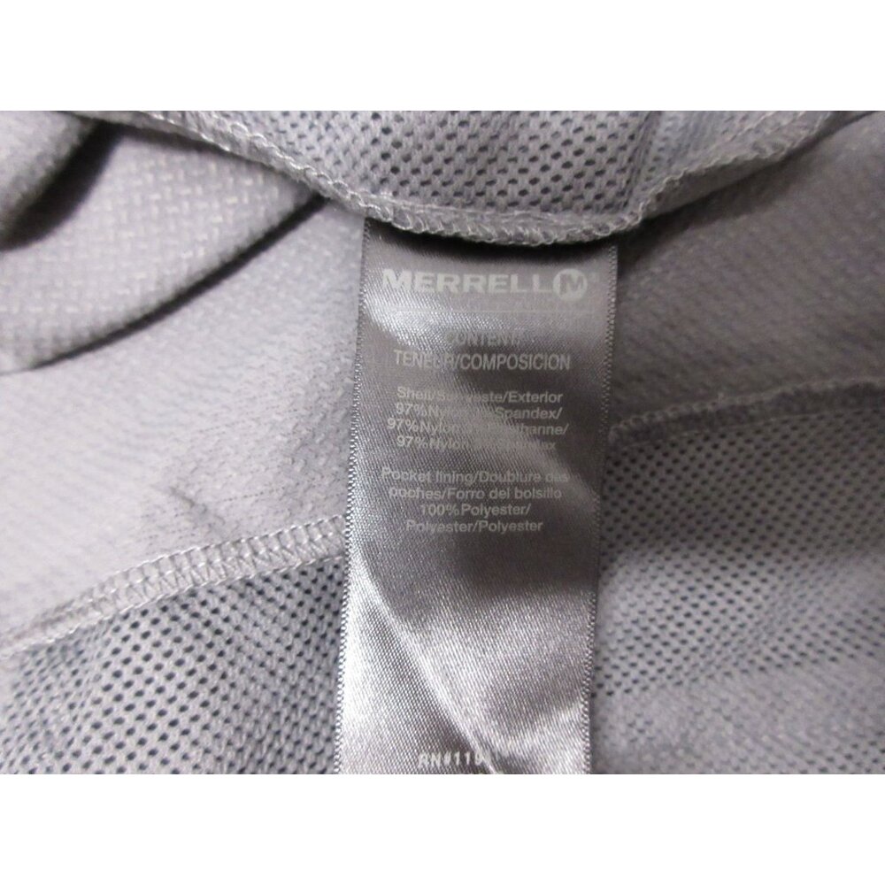 Merrell men's‎ gray Transcend hooded full zip softshell running jacket S - Picture 11 of 12